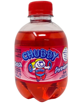 Chubby Soda Fresa Strawberry 250ML